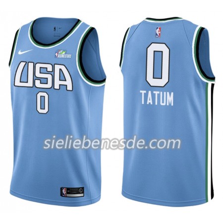 Herren NBA Boston Celtics Trikot Jayson Tatum 0 Nike 2019 Rising Star Swingman